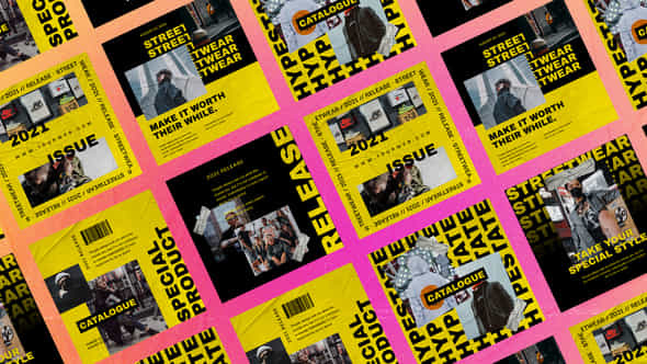 Keeps Streetwear Posts - VideoHive 49880402