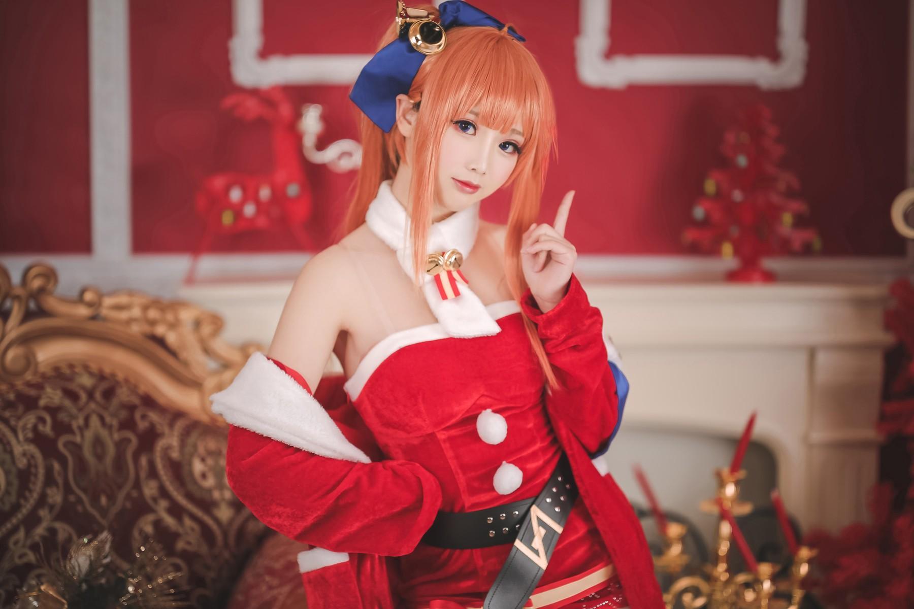 Cosplay 面饼仙儿 FAL圣诞(16)