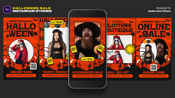 Halloween Sale Instagram - VideoHive 47456693