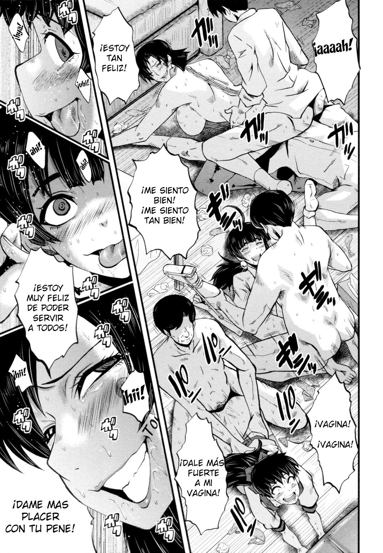 [SINK] Tanoshiki Wagaya Ch. 6 (Yaribeya no Oyako) (BUSTER COMIC 2016-05) [Spanish] [Digital]