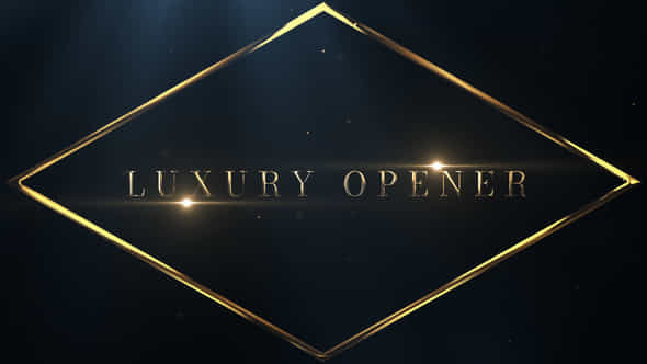 Golden Opener Titles - VideoHive 53722246