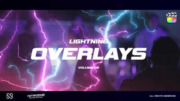 Lightning Overlays Vol 02 For Final Cut Pro X - VideoHive 50631920