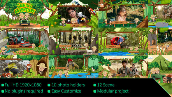 Kids Jungle Adventure - VideoHive 48022905