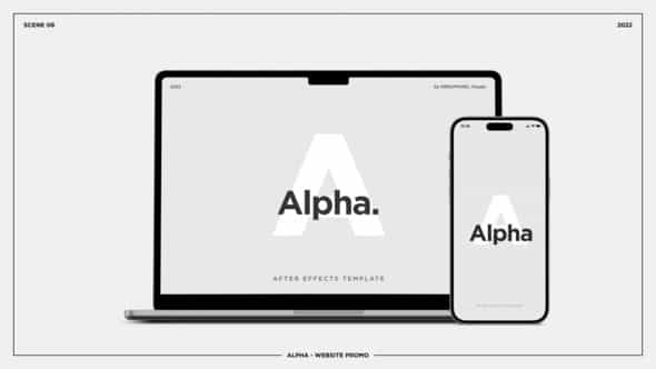 Alpha - Website - VideoHive 40441633
