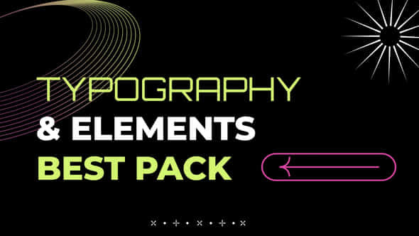 Modern Typography Slides - VideoHive 47126654