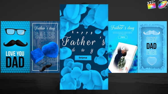 Fathers Day Instagram Stories - VideoHive 32351214