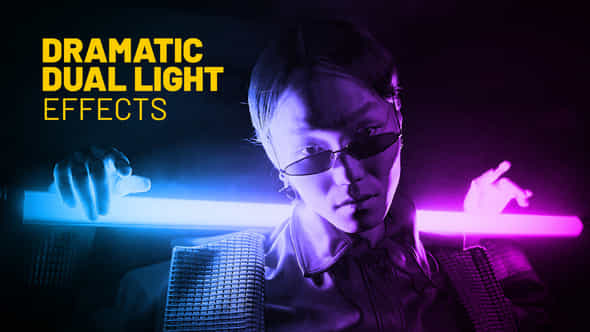 Dramatic Dual Light Effects After Effects - VideoHive 52647232