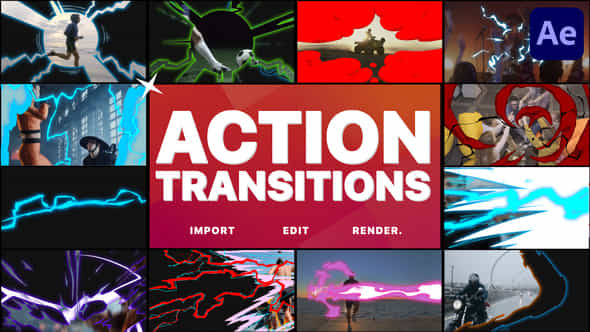 Action Transitions - VideoHive 38506835
