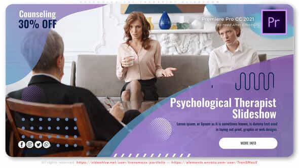 Psychological Therapist Slideshow - VideoHive 36502955