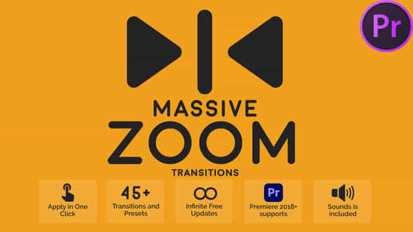 Massive Zoom Transitions - VideoHive 46693021