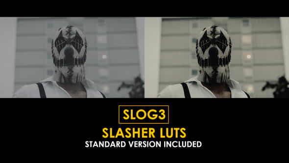 Slog3 Slasher And Standard Luts - VideoHive 50922070
