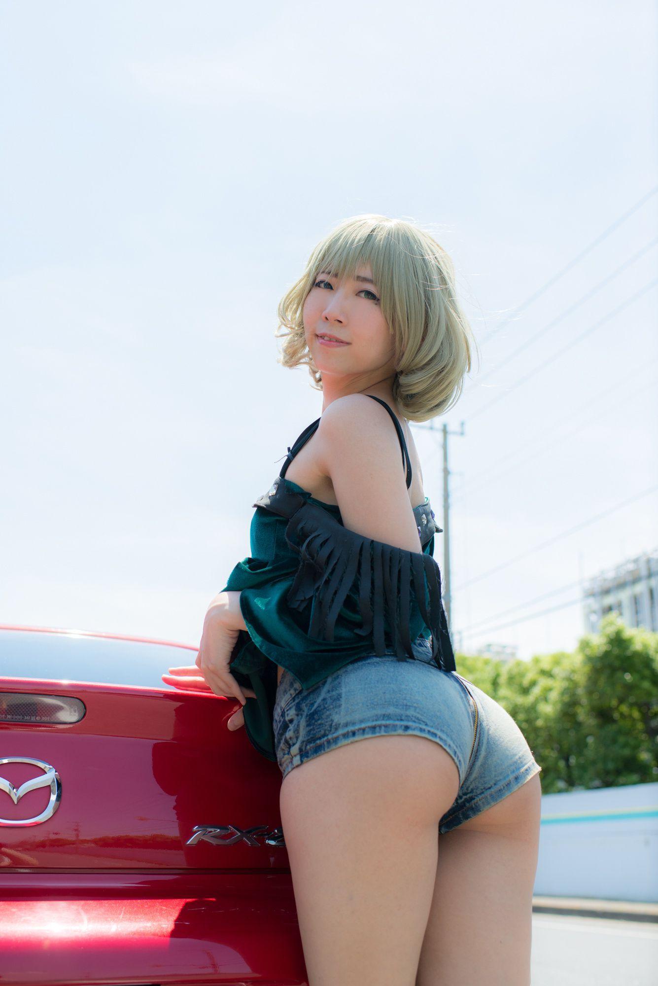 Ayane(あやね) 《Idolmaster》Takagaki Kaede(高垣楓) [Wolf Fang!!] 写真集(66)