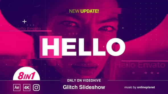 Dynamic Glitch Slideshow - VideoHive 25506235