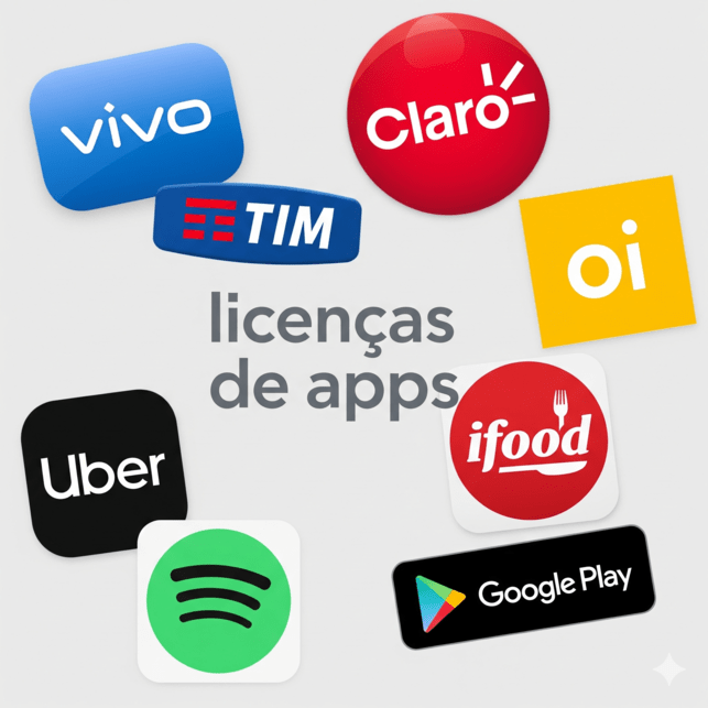 Loja virtual com produtos digitais como recargas e assinaturas