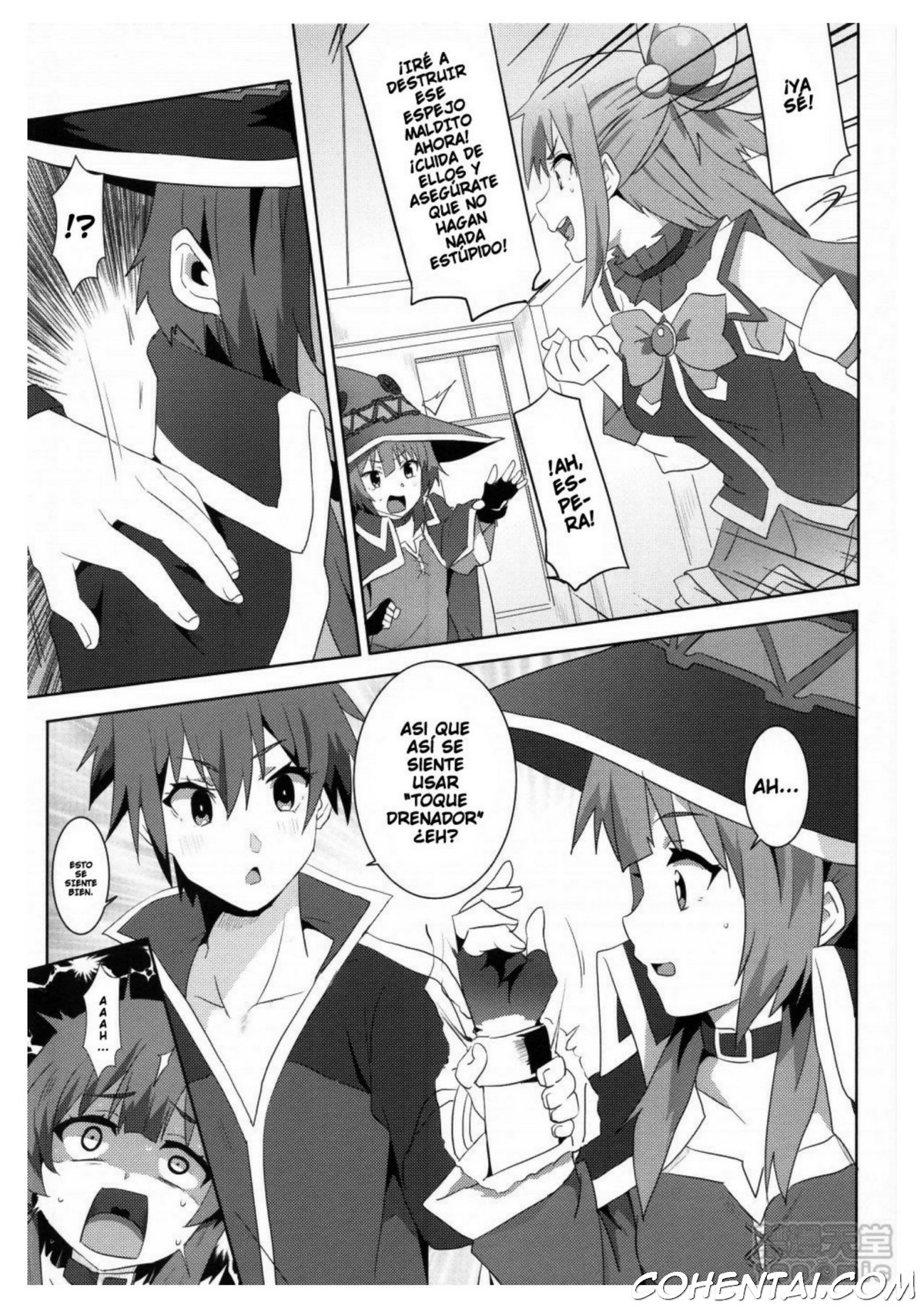 Megumin ni Karei na Shasei o! 5 (Kono Subarashii Sekai ni Syukufuku o!) xxx comics manga porno doujin hentai español sexo 