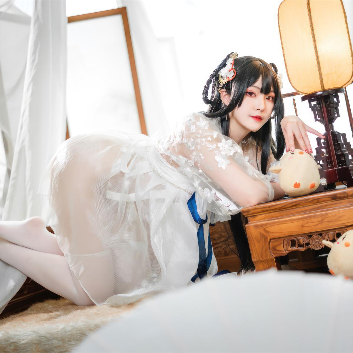 Cosplay Natsuko夏夏子 逸仙 膏发凝脂(29)