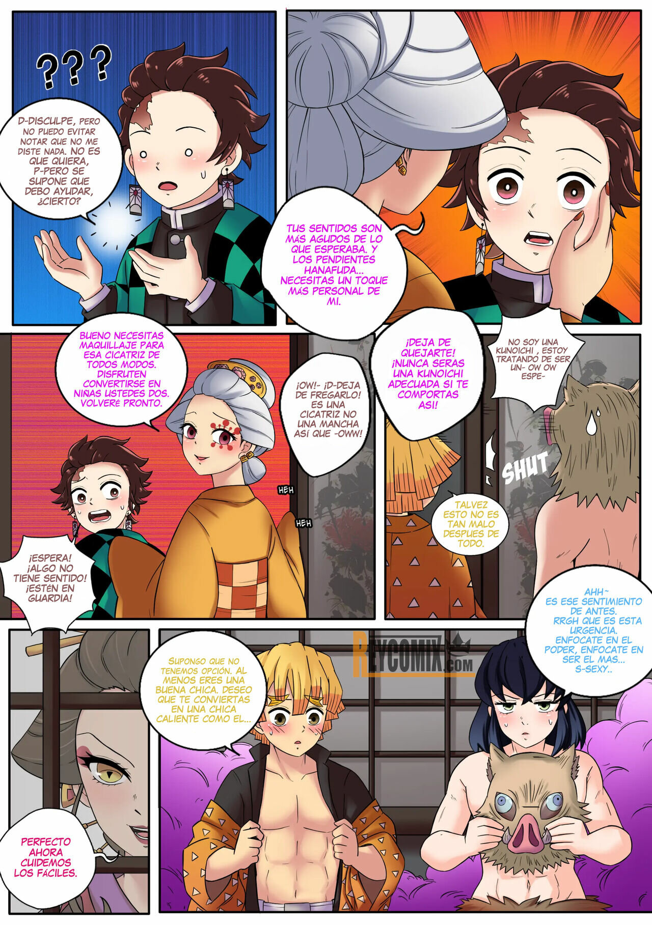 &#91;MeowWithMe&#93; Kimetsu no Yaiba Red Light District &#91;Spanish&#93; - 15