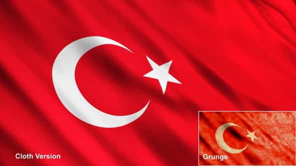 Turkey Flags - VideoHive 23736268