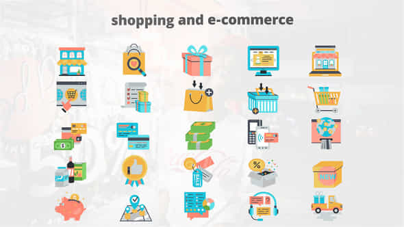 Shoping And Ecommerce - VideoHive 23465995