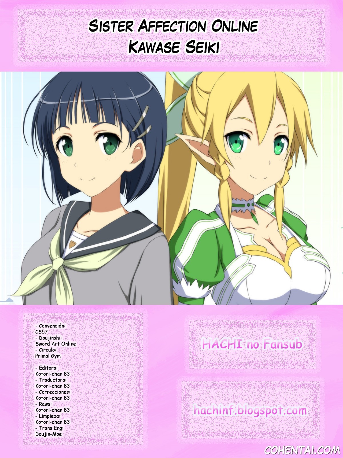 Sister Affection Online (Sword Art Online) xxx comics manga porno doujin hentai español sexo 