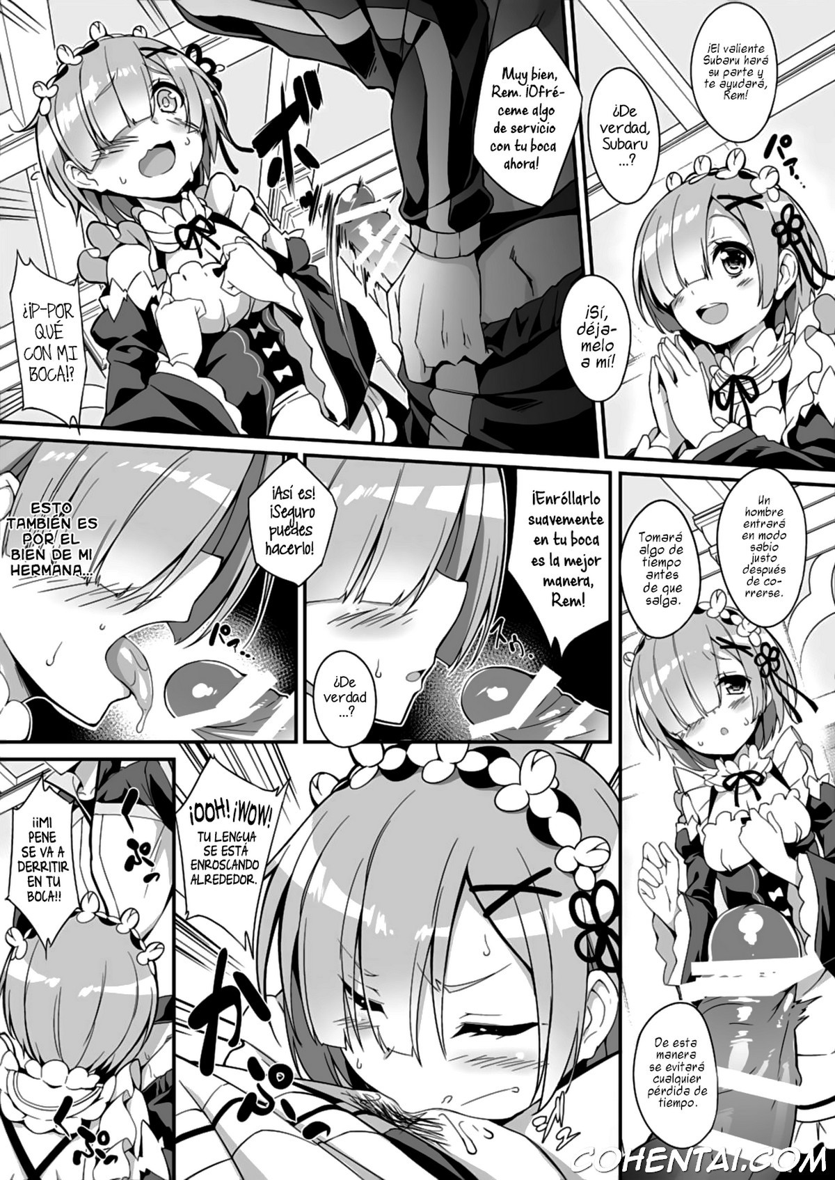 Rem Kara Hajimeru Okusurizukuri (Re:Zero kara Hajimeru Isekai Seikatsu) xxx comics manga porno doujin hentai español sexo 