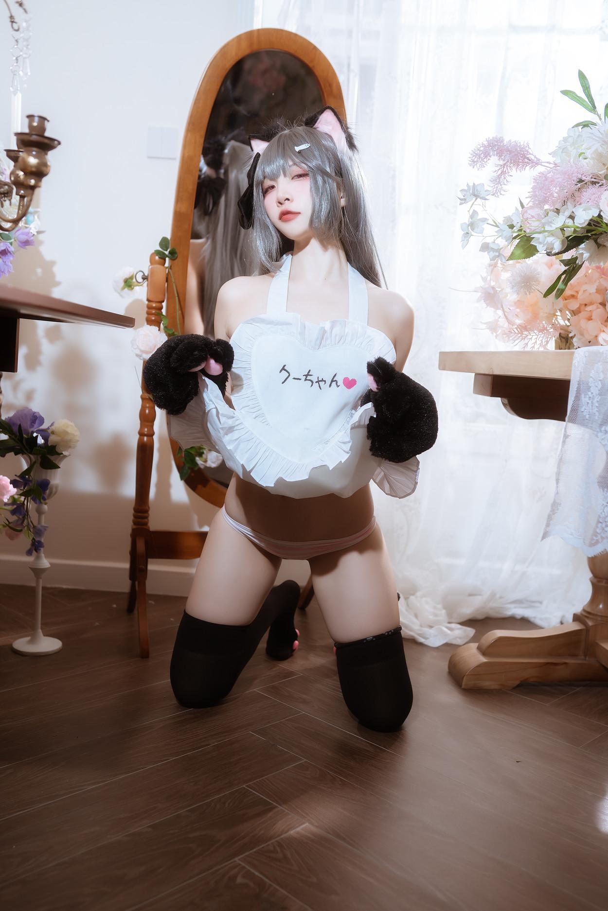 Cosplay 二佐Nisa 碧蓝水星纪念围裙(11)