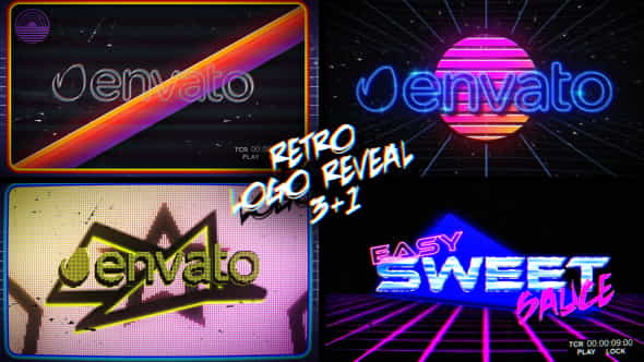Retro Logo Reveal Pack Vol.2 - VideoHive 19513192