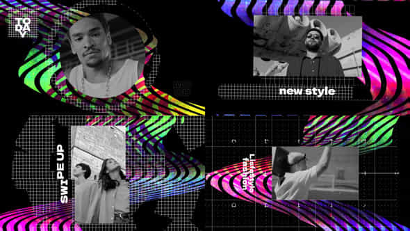 Grid: High Contrast - VideoHive 35404886