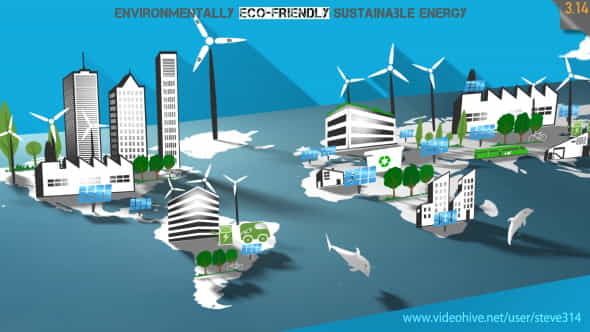 Environmentally Eco-friendlySustainable Energy - VideoHive 8785082