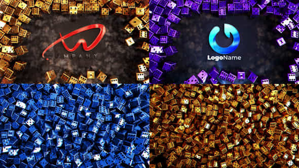 Luxury Gambling Dices Unveil - VideoHive 56332785
