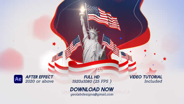 Usa Independence Day - VideoHive 58470651