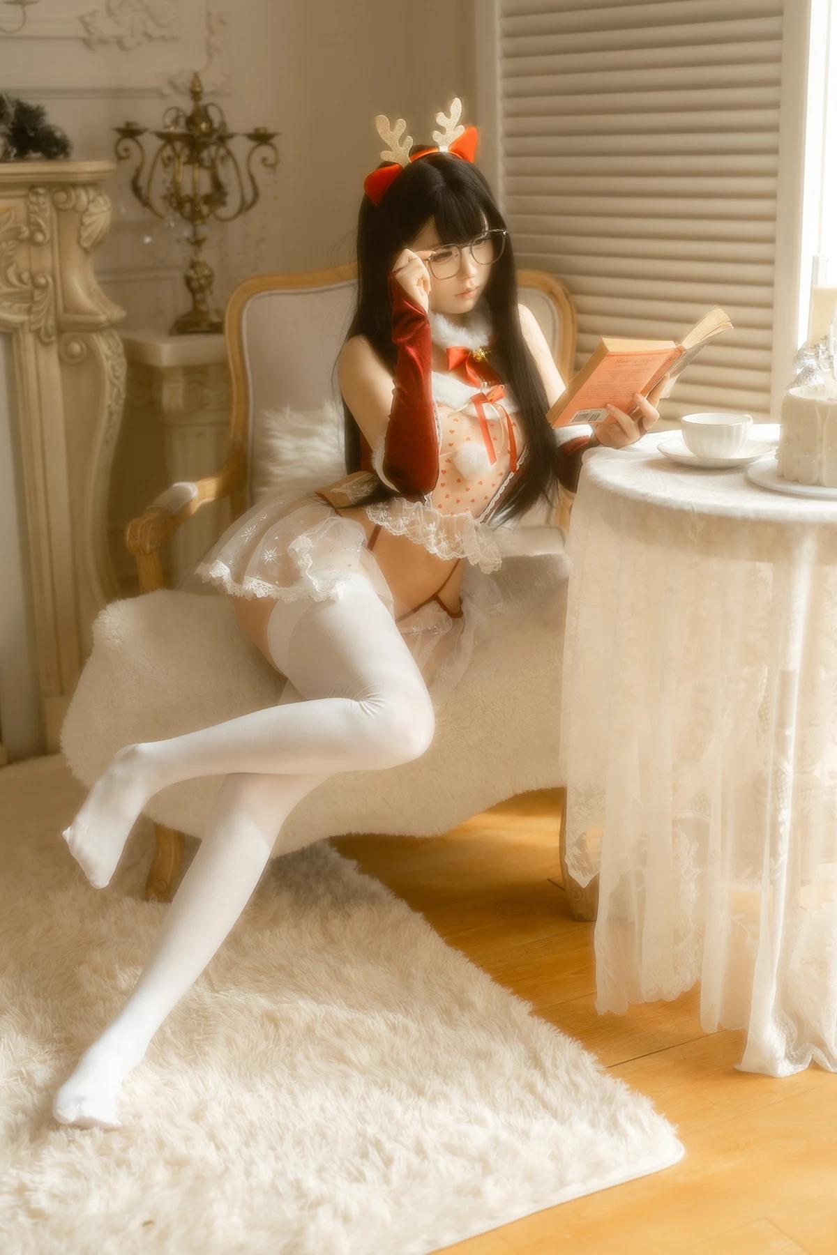 Cosplay 幼水铃衣 – 圣诞小鹿(1)