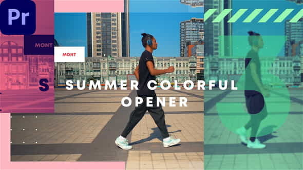 Summer Colorful Opener | Premiere - VideoHive 36174345
