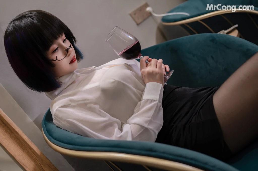 Coser@晕崽Zz: -迷情小秘 (62 photos)(28)