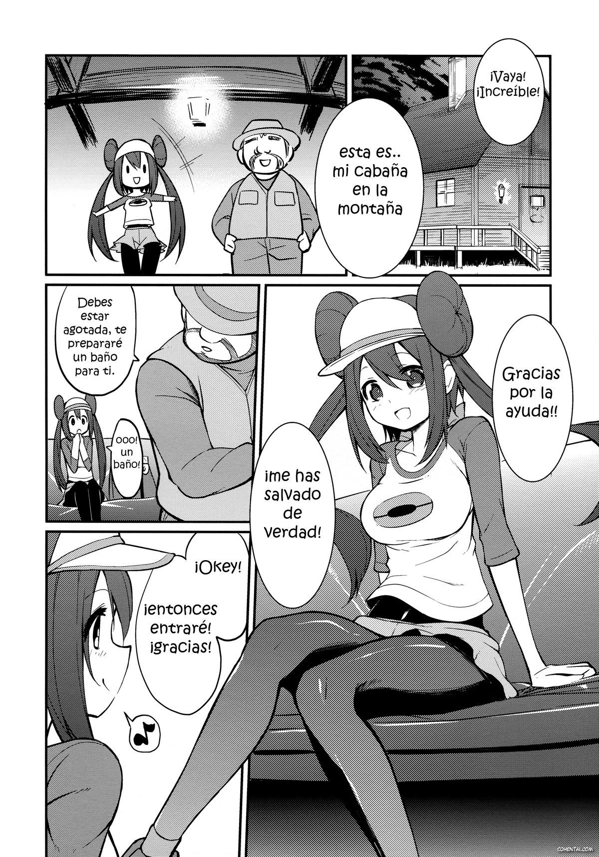 Mei-tan to Yamaotoko (Pokémon) xxx comics manga porno doujin hentai español sexo 