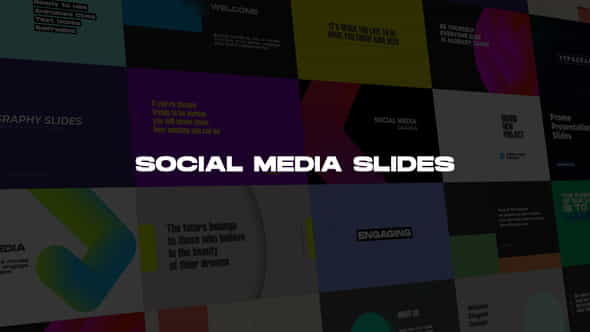Social Media Slides - VideoHive 36235067