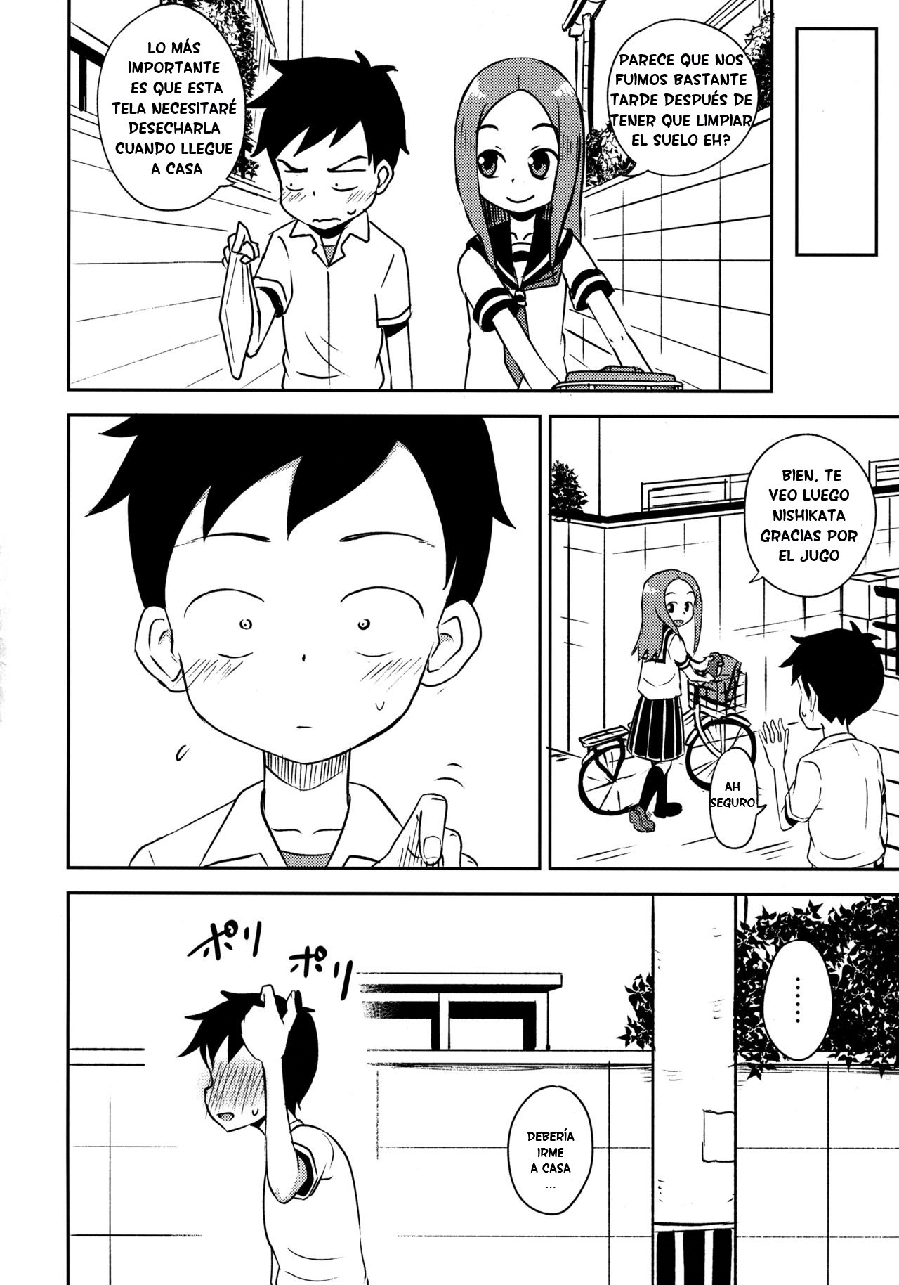 [Tonkotsu Fuumi (Poncocchan)] Takagi-san escalate (Karakai Jouzu no Takagi-san) Spanish - 24