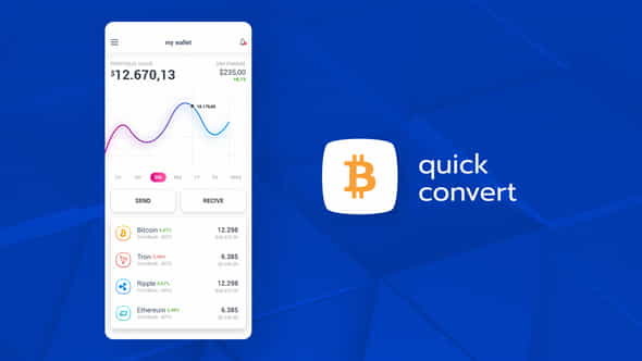 Cryptocurrency App Promo | Mobile - VideoHive 23624020