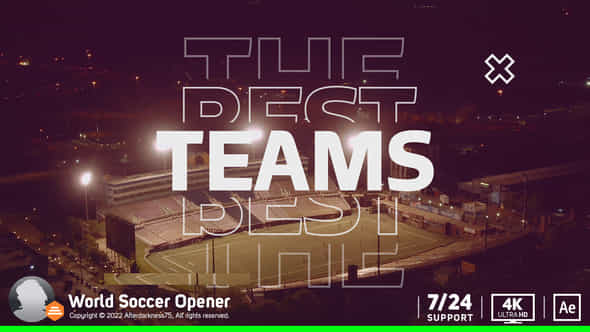 World Soccer Opener - VideoHive 40528111