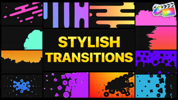 Stylish Transitions - VideoHive 37582463