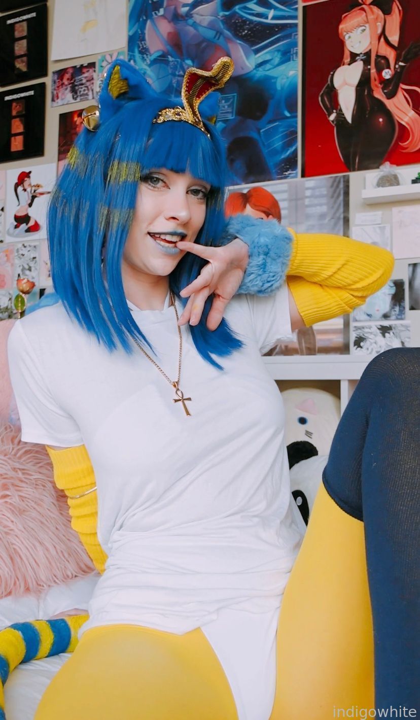 Indigo White - Ankha
