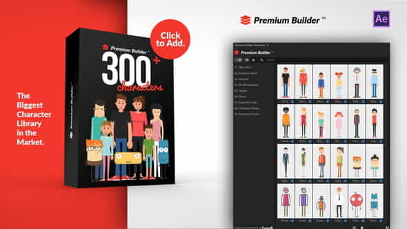 PremiumBuilder Characters - VideoHive 24612692