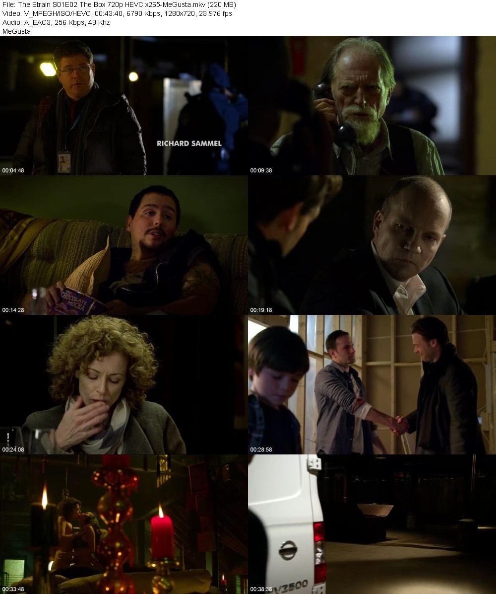 The Strain S01E02 The Box 720p HEVC x265-MeGusta