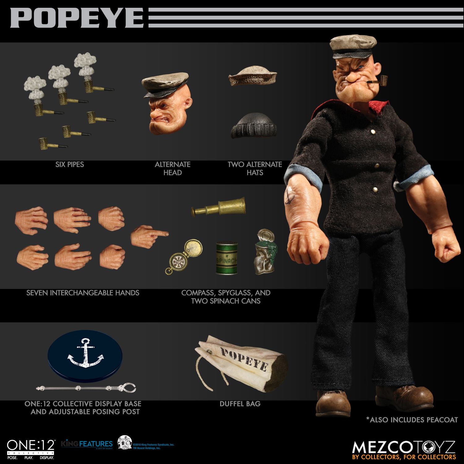 Popeye - One 12" (Mezco Toys) XAPfVET3_o