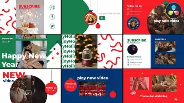 New Year Youtube - VideoHive 42354824