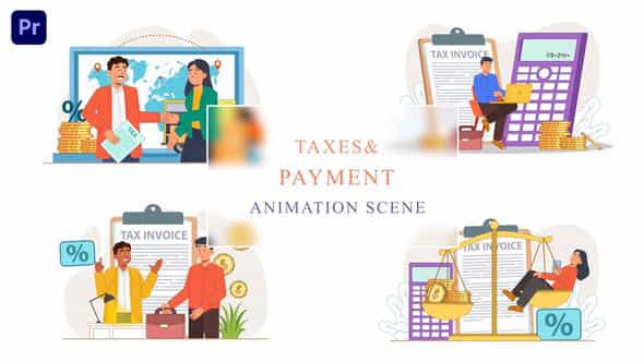 Taxes and Payment - VideoHive 43419803