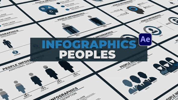 Infographics People - VideoHive 52881872