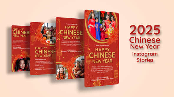 Chinese New Year Instagram Stories - VideoHive 56369224
