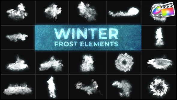 Winter Frost Elements - VideoHive 42300431