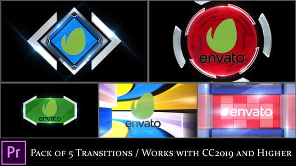 Broadcast Logo Transition Pack V3 - VideoHive 28672400